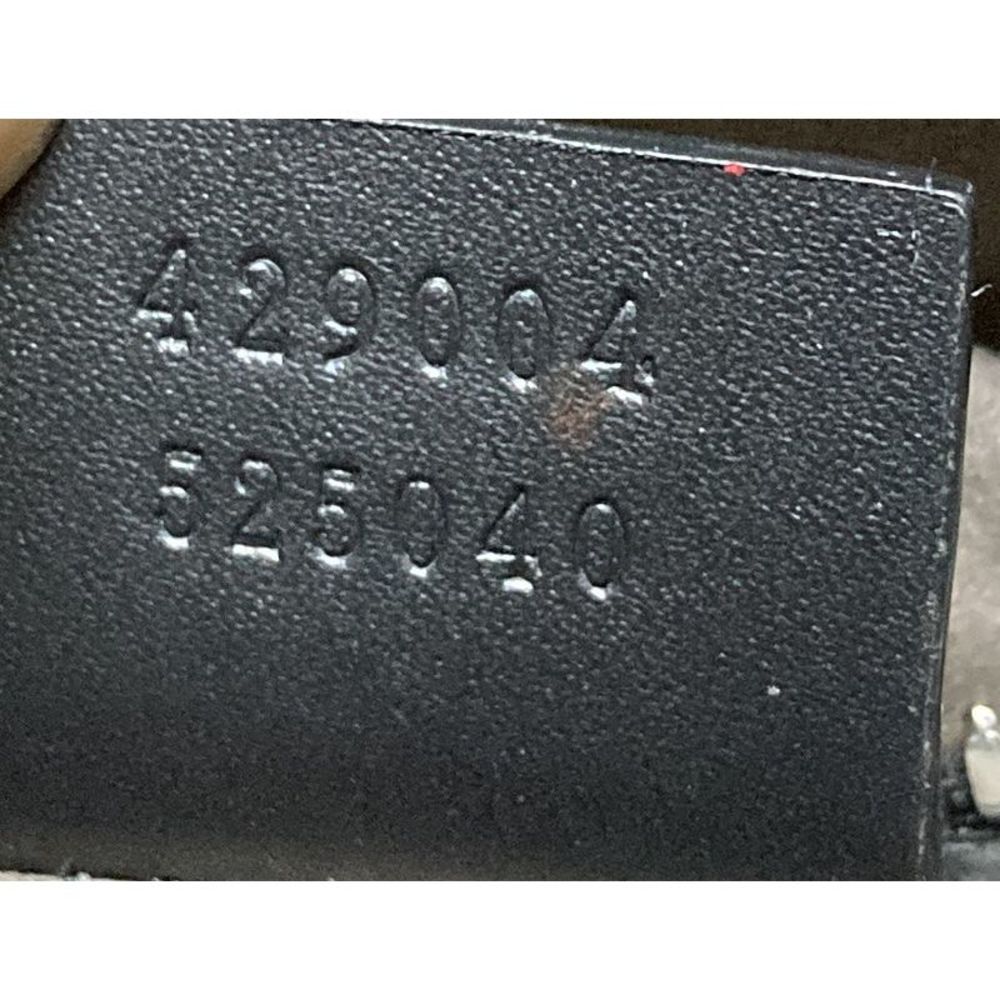 Gucci Zip Messenger Bag Guccissima Leather Large Black - Picture 8 of 8